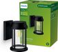 Philips LED Philips Bellini wandlamp rond - zwart - E27