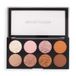 Revolution Beauty, Ultra, Blush Palette, 8 Kleuren, Golden Sugar
