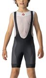 CASTELLI JR Competizione Bibshort, fietsbroek met bandjes voor kinderen, comfortabel en ademend