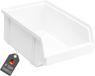 Boîte de rangement en plastique blanc 60 x 100 x 150 mm
