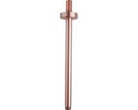 Wiesbaden Caral plafond douchearm 30 cm geborsteld koper