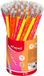 Maped Office Maped Grafietpotlood Neon met gum pot à 72 stuks assorti