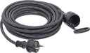 BGS Verlengkabel - 20 meter - 3 x 1,5 mm² - IP44 - Zwart
