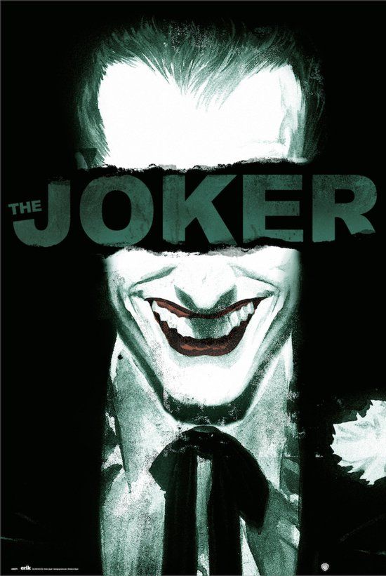 Erik The Joker Poster, meerkleurig, 61 x 91,5 cm