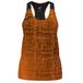Joma Elite VIII Tanktop voor dames, Oranje - Zwart