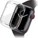 Merkloos / Sans marque Apple Watch Case Full Protect TPU Transparant Geschikt voor Apple Watch 7/8/9 45MM