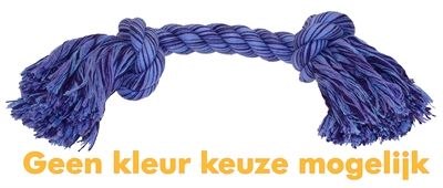 Happy Pet Flossin Fun 2 Knoop - Large - Assorti