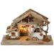 matches21 HOME & HOBBY Krippe Weihnachtskrippe Krippe 39 cm (1-tlg), Authentische Bemalung