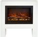 Xaralyn Elektrische haard - Bolea EW - wit hout - 1500 Watt verwarming - met afstandsbediening - haardombouw inclusief inbouwhaard