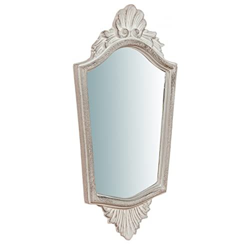 BISCOTTINI INTERNATIONAL ART TRADING Shabby Chic wandspiegel 40x21 cm | Ingangsspiegel