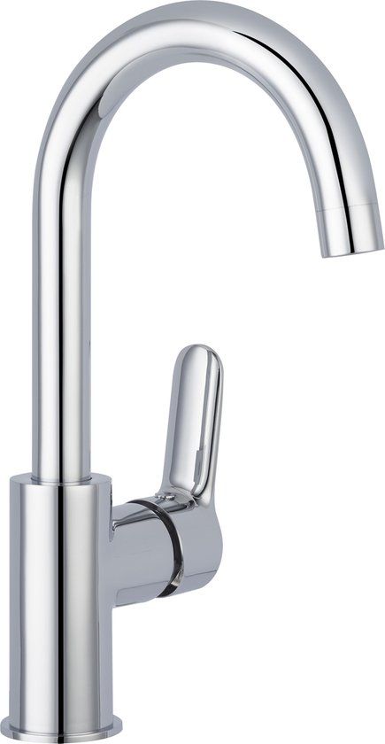 Saqu Dream Wastafelkraan - Chroom - Design - 3 Jaar Garantie