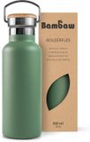 Bambaw 500ml RVS Thermosfles - Groen