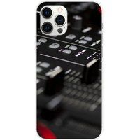 Apple iPhone 12 Pro Max Dj mixer bedrukt siliconen hoesje