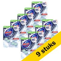 Glorix Aanbieding: Glorix toiletblok Power 5 Bleach - 9 stuks