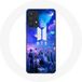 Maniacase Hoesje voor Samsung Galaxy A32 5G Bangtan Sonyeondan BTS Fanart Logo