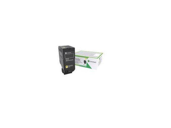 Lexmark 74C2SYE Toner Cartridge - Yellow - Compatible with CS720 / CS725 / CX725