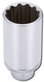 Sonic 12-kantige dop 3/8" 20 mm, lengte 63 mm