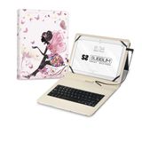 SUBBLIM SUBKT1-USB052 Clavier pour appareil mobile QWERTY Espagnol Micro-USB Multicolore