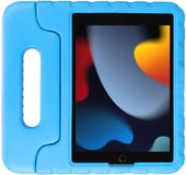 HappyCase Kinder Tablethoes Geschikt voor iPad 11 (2025) A16 / 10.9 (2022) | Kindvriendelijke Hoes | Beschemhoes | Kinderhoes | met Handvat en Standaard | Blauw