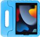 HappyCase Kinder Tablethoes Geschikt voor iPad 11 (2025) A16 / 10.9 (2022) | Kindvriendelijke Hoes | Beschemhoes | Kinderhoes | met Handvat en Standaard | Blauw