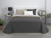 Estoralis AVA | Overgangssprei van zachte microvezel | licht en omkeerbaar dekbed | grijs/antraciet | voor bed van 80/90 cm (180 x 270 cm (B x H)