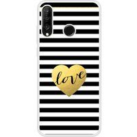 P30 Lite Love Siliconen hoesje Kleurrijk