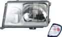 Netparts24 Johns koplamp Mercedes W124 09/89-06/93 H4/H3 links met knipperlicht