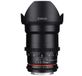 ROKINON Cine DS DS35M-C Groothoeklens Zwart