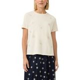 s.Oliver T-shirts Offwhite Taille: 38 | Chemises Outlet | Femme | Blanc