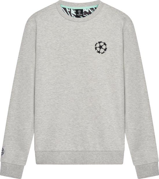 Official Fanwear State of Football B.V. UEFA Champions League 'The Finals' sweater voor volwassenen - maat XXL - katoen - Grijs