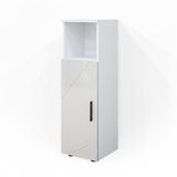 Vicco Irma Halfhoge kast – 30 x 95 cm Wit Hoogglans