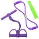 Bandes de résistance pour abdominaux - 3 pièces - Set - Entraîneur de sit-up et extenseur - Caoutchouc thermoplastique