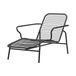 Normann Copenhagen Vig chaise longue noir