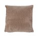 Gözze - Knuffelzachte kussenhoezen, corduroy look, set van 2 stuks, 50 x 50 cm - taupe