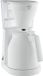 Melitta Easy Therm II machine à café, modèle 1023-05, blanc, avec verseuse isotherme, commande à une main, réservoir d'eau transparent