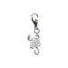 Depesche 11785-069 Bedels Express yourself - hanger voor kettingen en armbanden, schorpioen, verzilverd, als klein geschenk