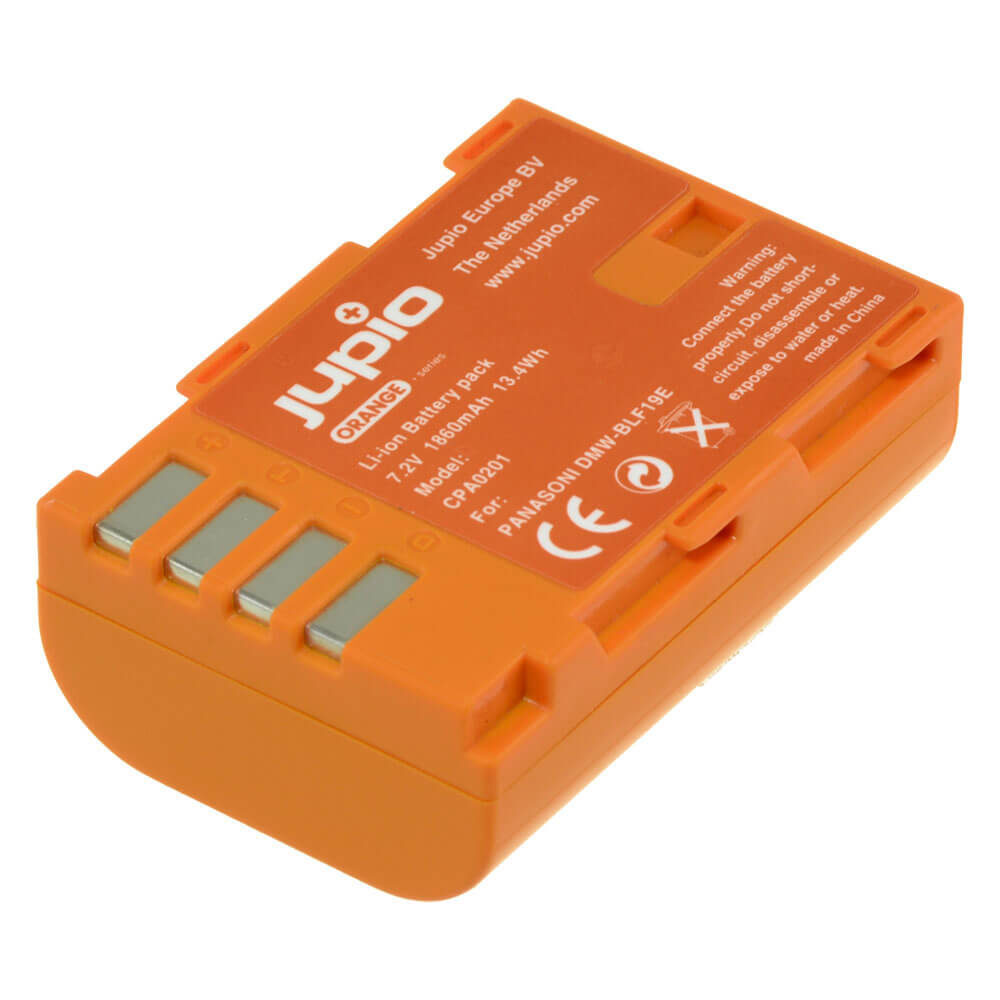 Jupio Panasonic DMW-BLF19E accu Orange series Merk