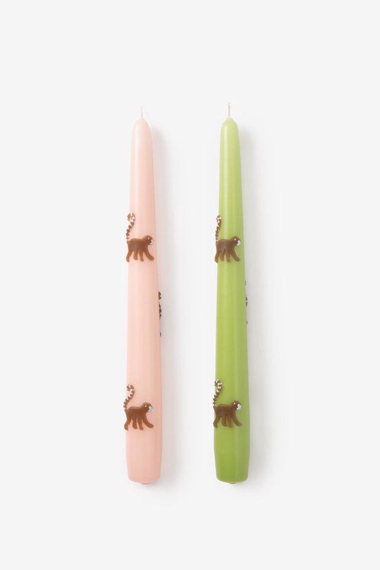 Sissy-Boy Dinerkaarsen - Multi - 2 stuks
