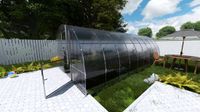 KLASIKA GREENHOUSES KLASIKA Easy Polycarbonaat Tuinkas 3x6m 18m²