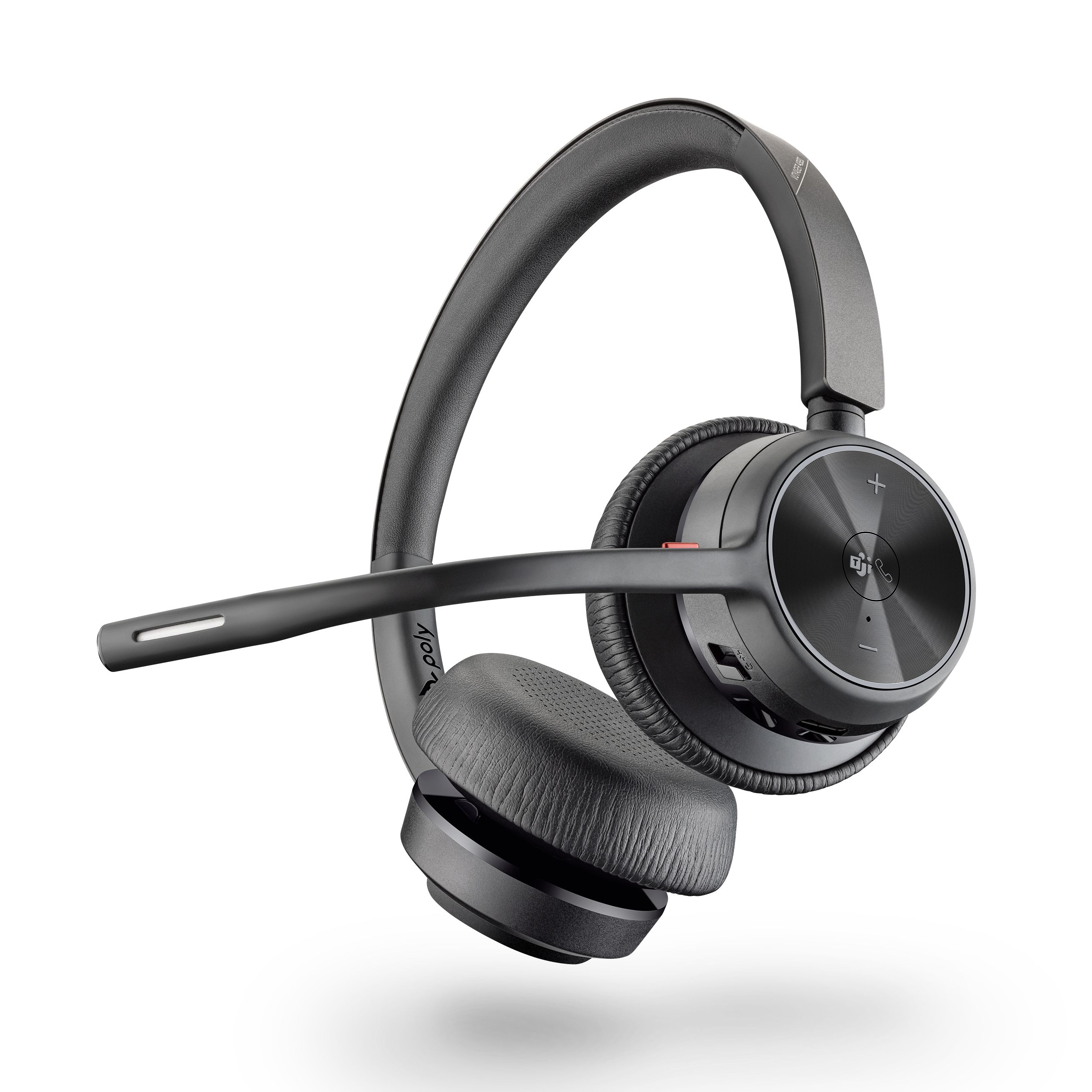POLY Voyager 4320 UC - Draadloze Bluetooth Headset - Zwart