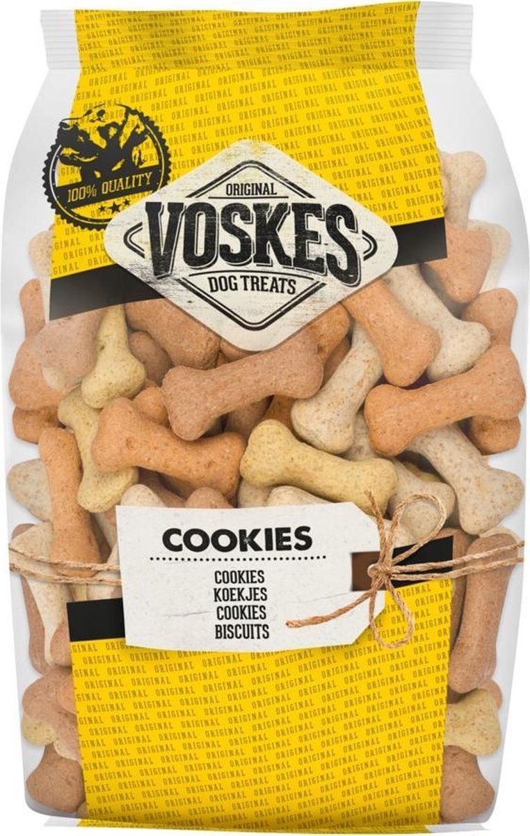 Voskes 12x Kluifjes 4 Mix 400 gr