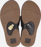 Reef Fanning Heren Slippers - All Black - Maat 48