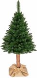 Viking Choice AP Onderdelen B.V. Kunstkerstboom 190 cm - spar met houten stam