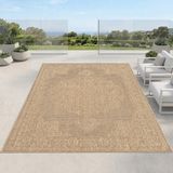 CARPETIA Tapis design vintage oriental marron 300 x 400 cm