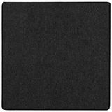 vidaXL Tapijt Loper Antraciet 100 x 100 cm 100% Polypropyleen