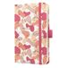 Sigel weekagenda Beauty 2026 - A6 - Spring Linear Leaves - Hardcover