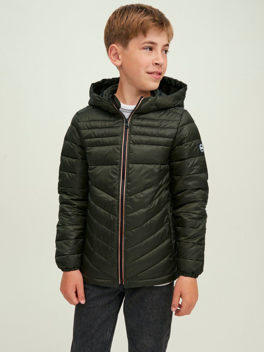Jack&Jones junior JJEHERO PUFFER HOOD NOOS JNR Jongens Jas - Maat 116 - 5715318978136