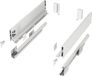 Sotech S&O Handelsgesellschaft mbH Lasysteem JUNKER-SLIM wit Hoogte: 84 mm, Diepte: 300 mm, stressbestendig tot 40 Kg, 3D Instelling, Soft-Close Lade met 13 mm smalle ladebakken