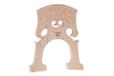 Plaat Icecat Plaat basbrug, contrabasbrug Belgisch model 3/4 voet breedte 150, Made in Germany