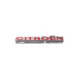 Citroen Sport 3D sticker bord 12 x 73 mm